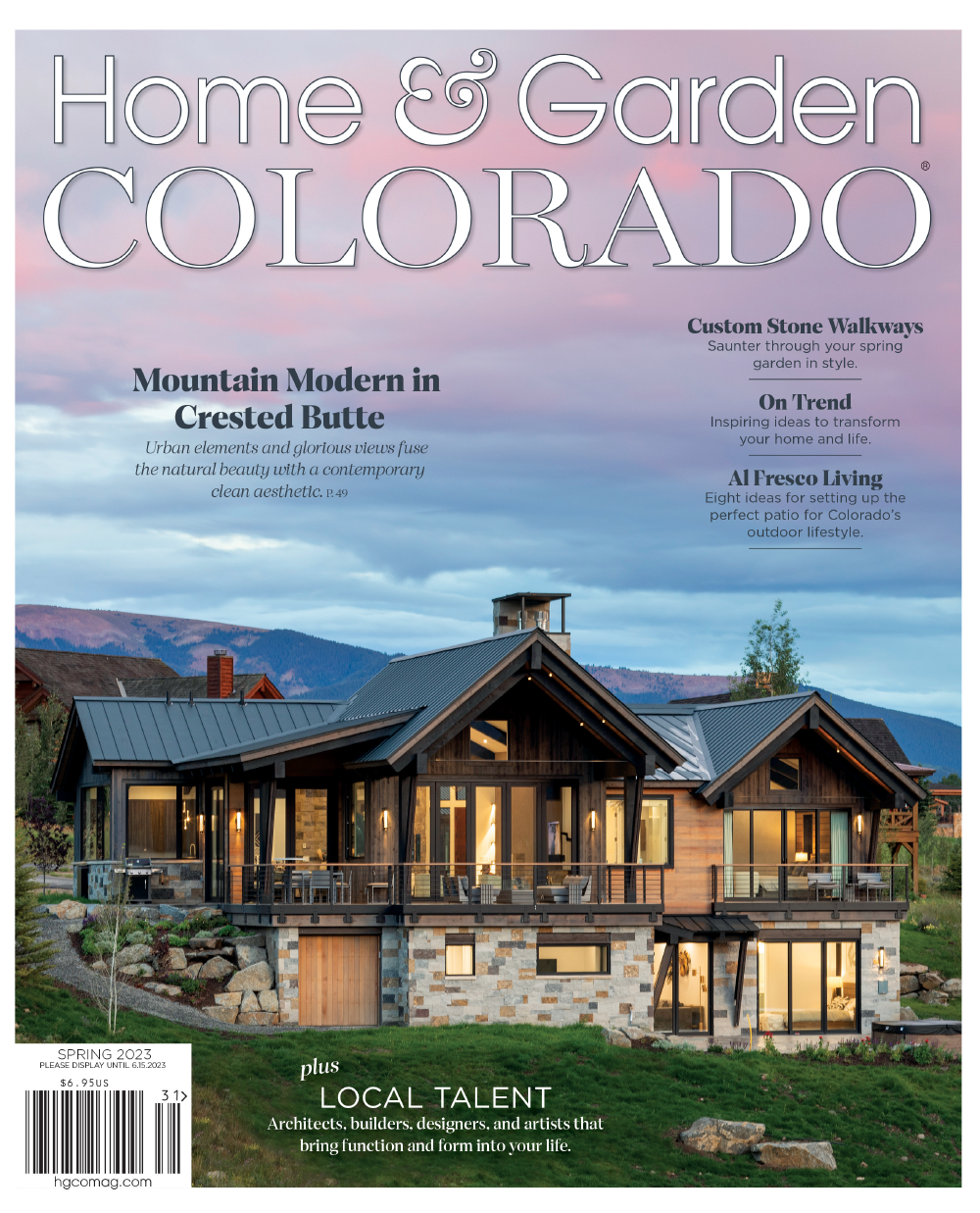 Home & Garden Colorado 2023 Magazine Cover